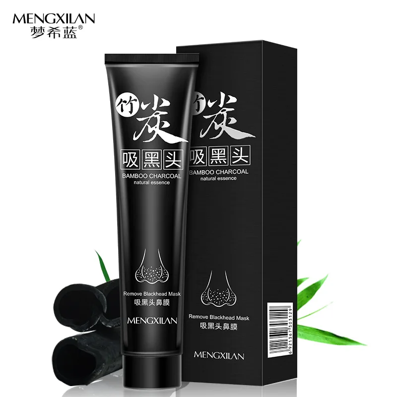 MENGXILAN черная маска Уход за лицом Нос угорь лечения акне глубокой очистки