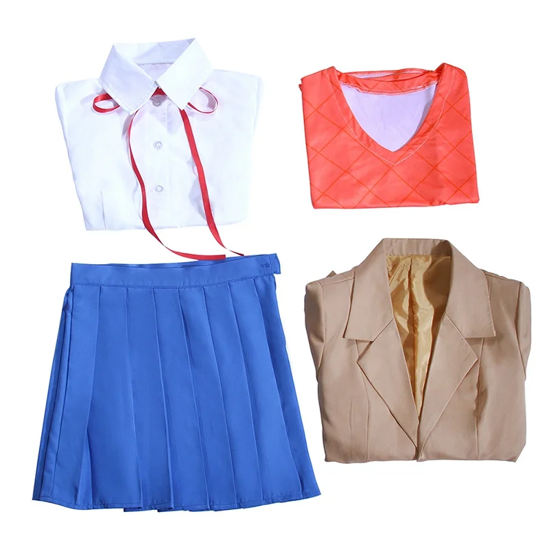 Игра «Doki Literature Club Monika Sayori Yuri Natsuki», карнавальный костюм, школьная форма для девочек, женский костюм, костюмы, униформа