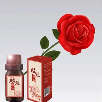 

10ml Pure Rose Massage Essential Oil for loss weight Smoothing Moisture Repair Cream Eliminate Edema