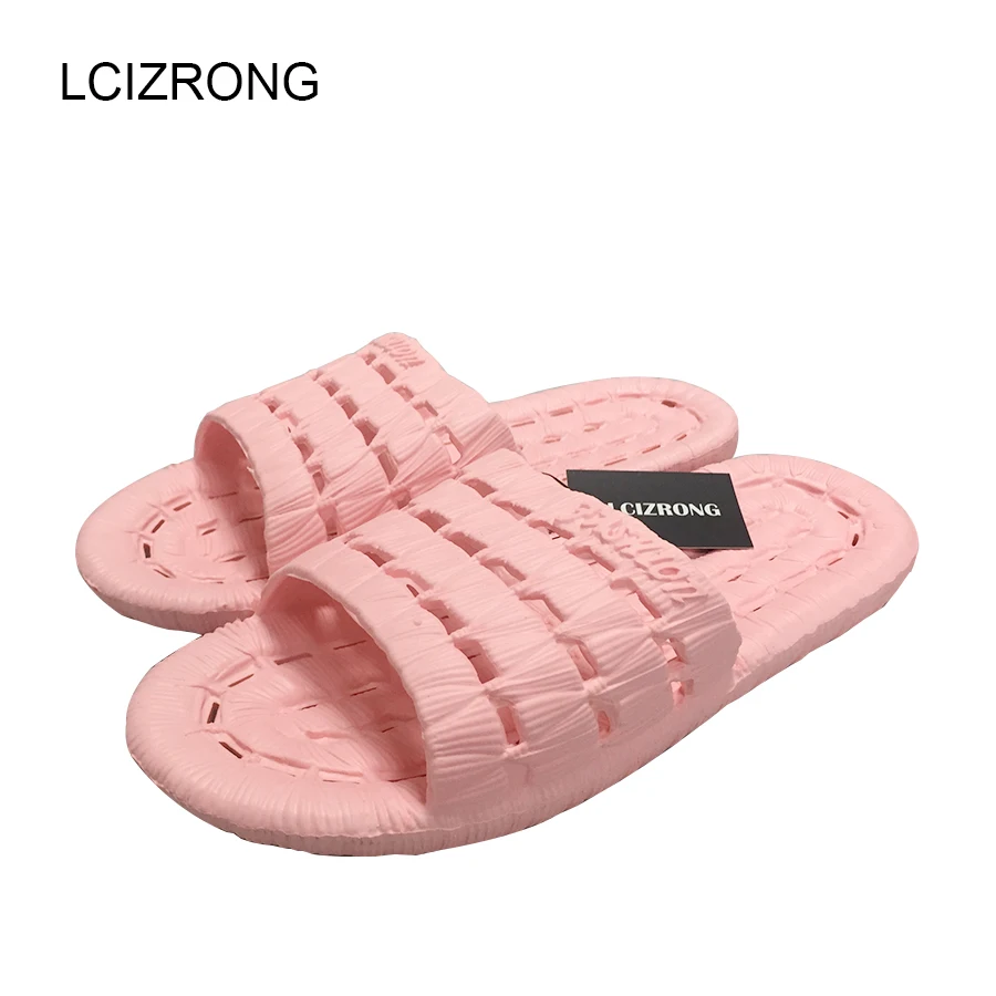 Women Massage  Hollow Beach Home Slippers  Female Non slip  