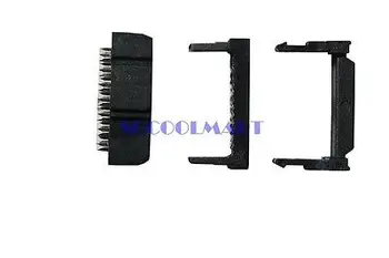 

100Pcs FC-14P 14P 2.54mm ISP 3 in1 JTAG Socket Connectors For Flat Ribbon Cable