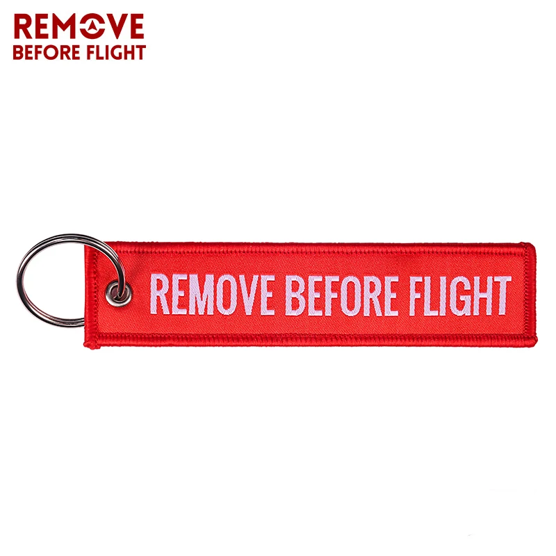 Удалить перед полетом тканые брелки специальный багажный ярлык красная цепочка брелок для авиационных подарков ювелирные изделия 5 шт./лот