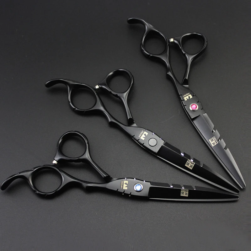 

Kasho Hair Scissors 5.5 inch 6 Inch Professional Hair trimmer Cutting Scissors Barber Shears Hairdresser Tool