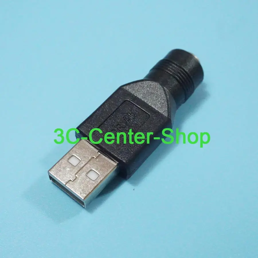 1 шт. 5 5*2 мм гнездовой разъем к USB 2 0 Штекерный в постоянного тока штекеры питания