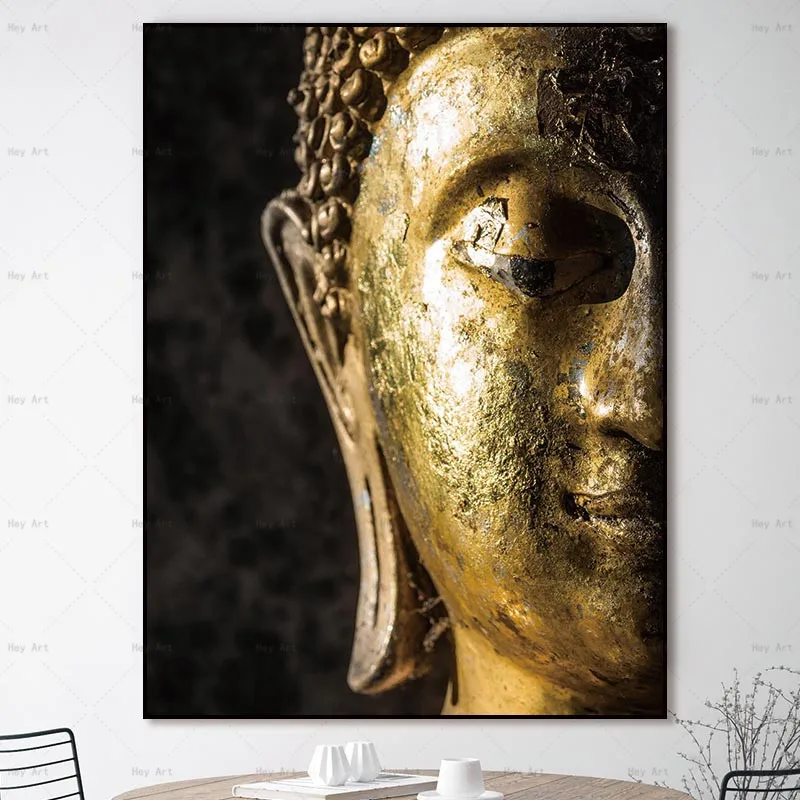 No Frame Abstract Wall Art Picture Poster Prints Buddha Canvas Painting Artwork for Walls Living Room