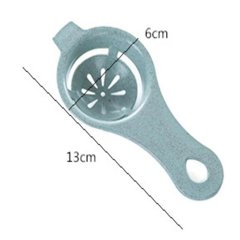 Пластиковый мини яичный желток Белый сепаратор с держателем домашняя кухня шеф-повара столовая кухонная утварь