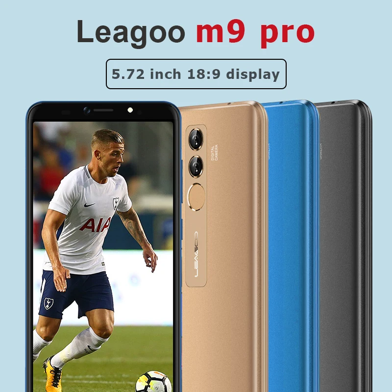 Смартфон leagoo m9 pro 4g 5 72 дюйма 18:9 полный экран четыре камеры 2G + 16 ГБ Android 8 1 MT6739