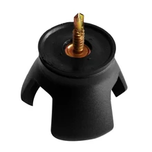 3-Prong Golf Ball Retriever Grabber Pick Up Back Saver Claw for Putter Grip Black Easy and Quickly Pick the Ball with Accuracy