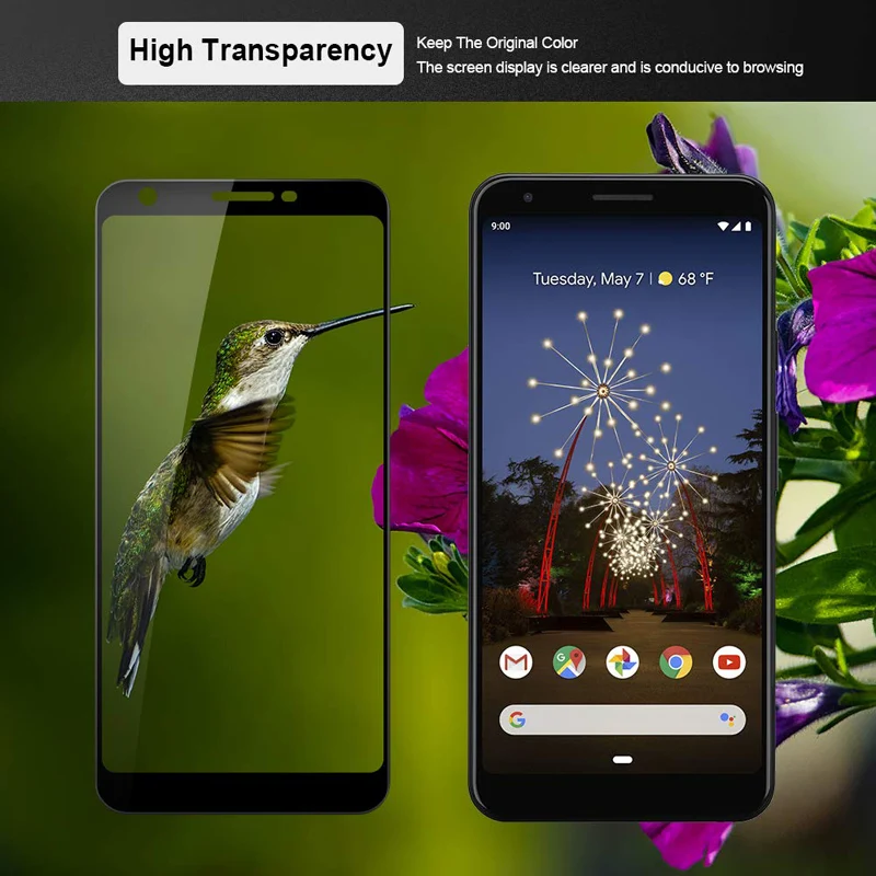 Полностью покрывающее закаленное Стекло Защитная пленка для Google Pixel 4 3lite 3A 3 2 XL 2XL 3XL 3axL Pixel2 Pixel3 Pixel4 Экран протектор
