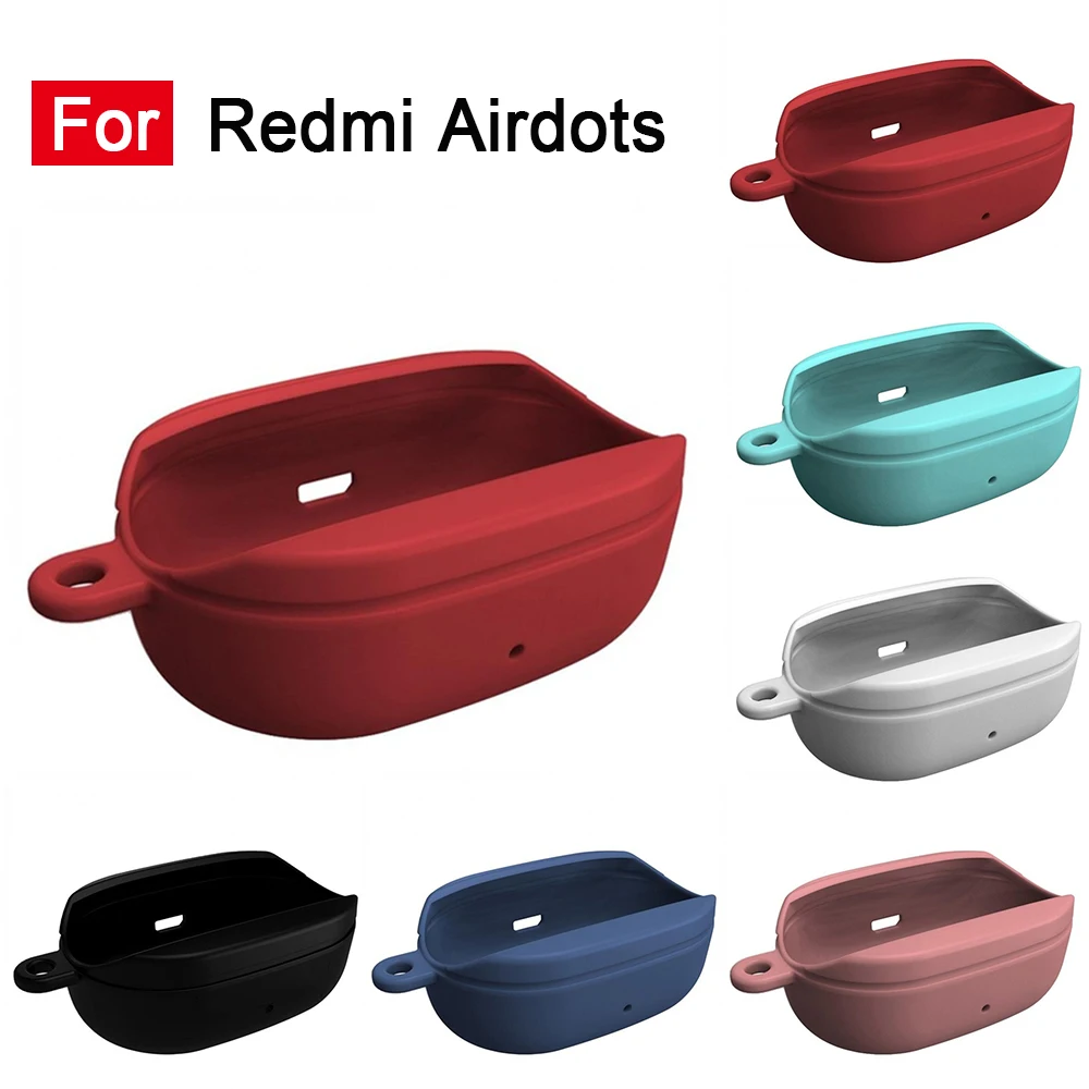 

Lastest Earphone Protect Box Millet Airdots Youth Version of The Protective Cover Red Rice Redmi Bluetooth Wireless Headset Case