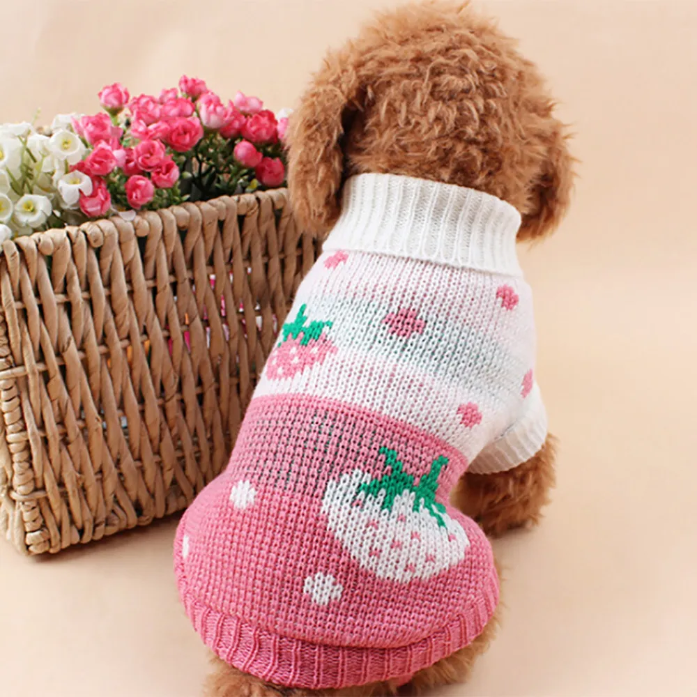 XS/S/M/L/XL/XXL мягкий свитер для маленьких собак, щенков, удобная одежда для домашних животных, свитер, трикотаж, ropa perro, акриловая одежда для дома