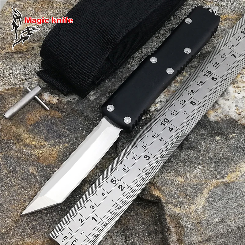 

MAGIC KNIFE 3 Styles UTX85 Hellhound Tanto Ultratech Troodon Fixed Blade Knife