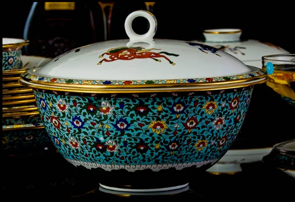 cerâmica ocidental cozinha osso china tigelas presente