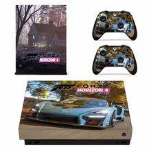 Forza Horizon 4 наклейка для microsoft Xbox One X консоль и 2 контроллера для Xbox One X наклейка для кожи виниловая