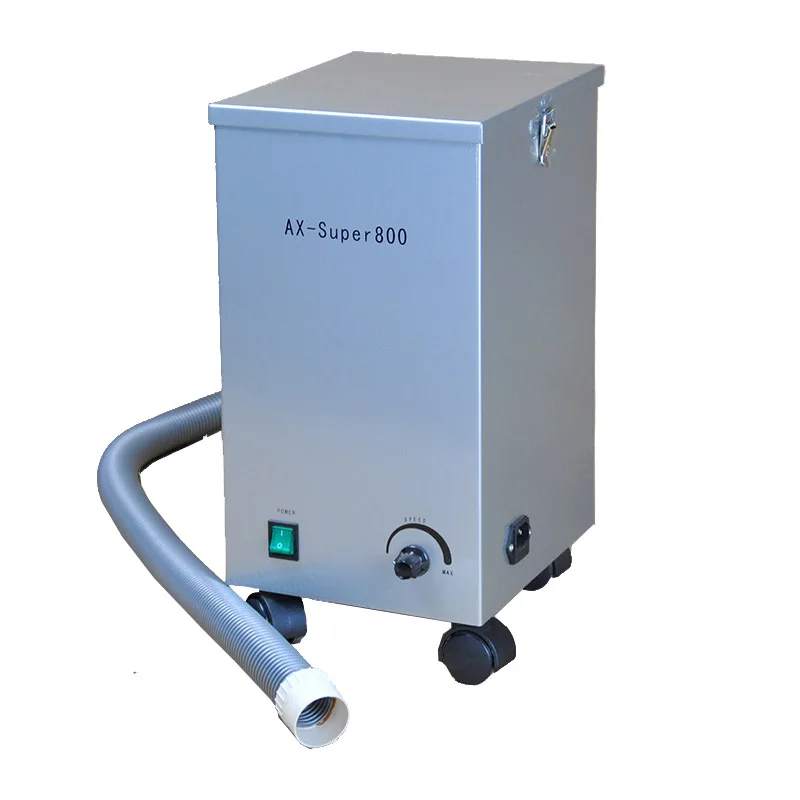 Mobile Dental Lab Equipment AX SUPER800 Movable Dental Vacuum Dust