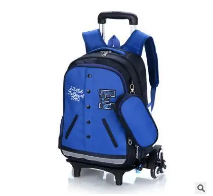 

Kid's School Wheeled Backpack For Boys School Trolley L Bag For Boys For School Kid's Travel Rolling Backpack Mochila For Kids
