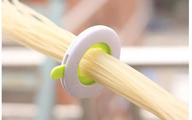 ORGANBOO 1 шт. Кухонные гаджеты, инструменты для измерения лапши, компактные мерные дозаторы для спагетти, регулируемый измеритель порций для одного-четырех порций