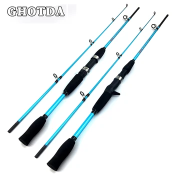 SUPER DEAL ❤️ GHOTDA 1.5M 1.8M Lure Rod 2 Section Spinning Casting Fishing Rod Travel Fishing Pole - discount item 46% OFF Sports & Entertainment