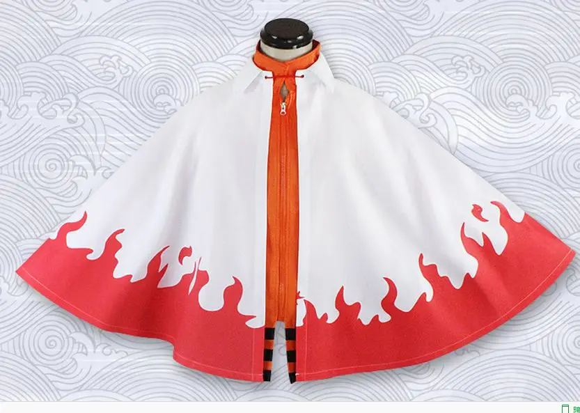 Naruto Seventh Hokage Anime Cosplay Costume New Arrival Uzumaki Naruto 