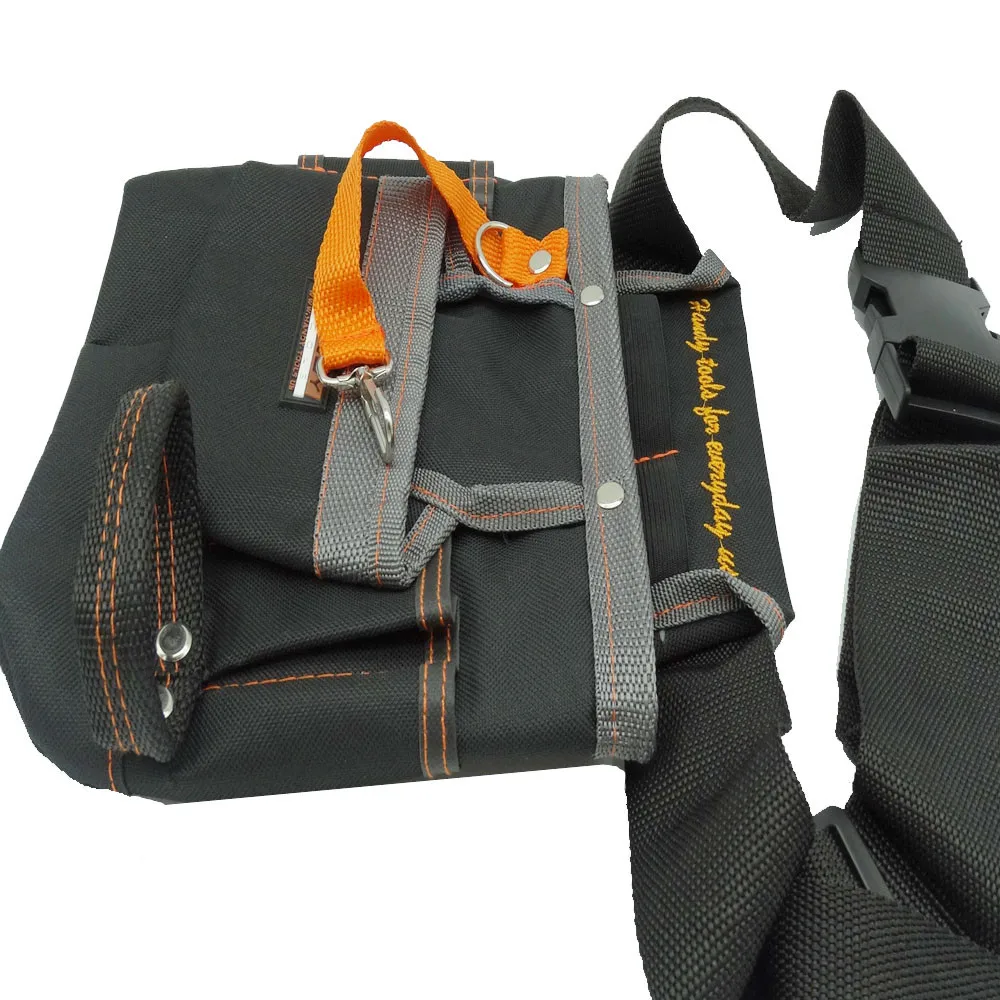 מוצר High Quality 8 Pockets Oxford Tool Pouch Electrician Tools Bag