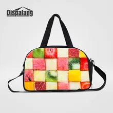 Dispalang, роскошные дорожные сумки, женская сумка для путешествий, фруктовый дизайн, спортивная сумка для девочек, портативная Дорожная сумка на выходные