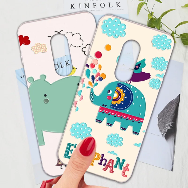 

Silicone Phone Case For ZTE Axon 7 Mini Case Cartoon Cute Animal Fresh Phone Bag Shell For ZTE Axon 7Mini Cover
