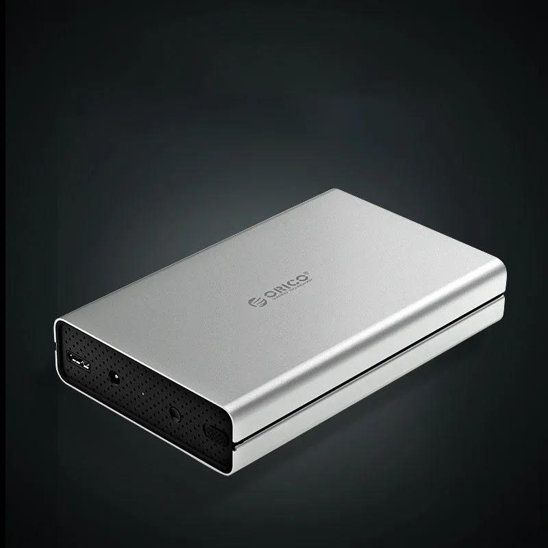 ORICO 3528U3-SV 3,5 дюймов внешний жесткий диск коробка USB 3,0 для Sata 3,0 Hdd чехол инструмент поддержка Uasp протоколы жесткий диск Enclo