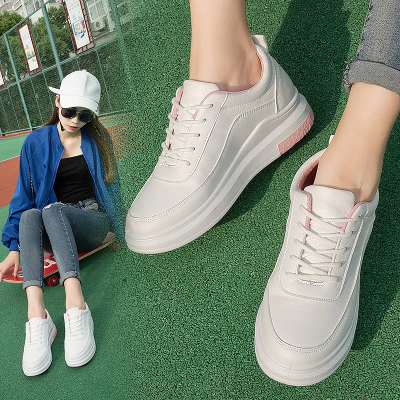 

2019 Hot sale Rroud head casual white shes