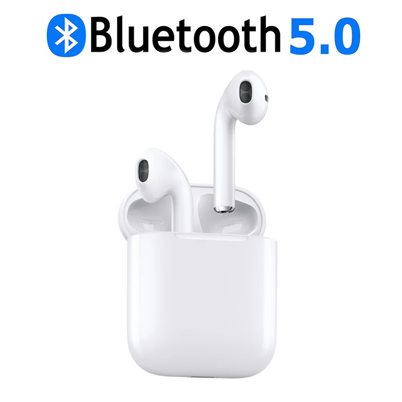 

Original i12 TWS Mini Bluetooth 5.0 Earphone Sports True Wireless Earbuds Touch Control 3D Stereo for iphone X 7 8 phone Headset