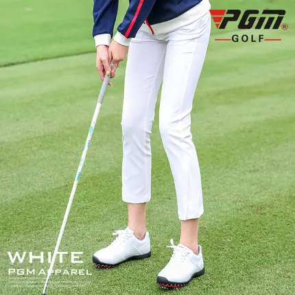 Pgm Golf Леди Одежда для женщин высокой эластичности брюки женские тонкие дышащие