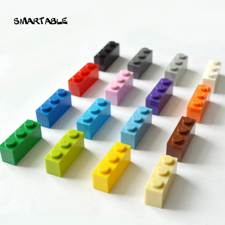 

Smartable Brick 1X3 Building Blocks Parts DIY Toys For Children Educational Compatible Major Brands 3622 MOC Toys Gift 83pcs/lot