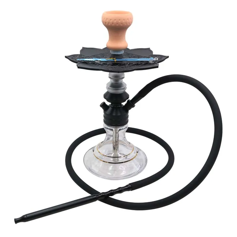 New Desgin Glass Hookah Huge Vapor Shisha Chicha Vaporizer Narguiles