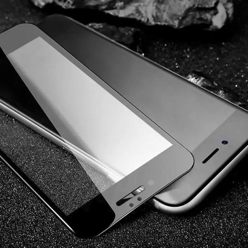 4D Full Cover Tempered Glass For iphone X 7 8 plus Anti-scratch Ultra Slim Thickness
 Screen Protector Film for iPhone 6 6s Plus