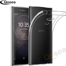 Qosea For Sony Xperia XA2 Ultra Case Shockproof Ultra Clear Transparent Slim Silicone Soft TPU For Xperia XA2 Protective Cover