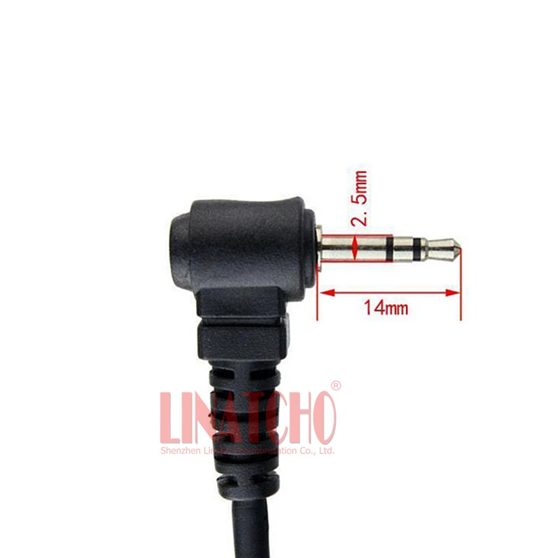 T5725 T5800 T5820 T5822 большая кнопка PTT Микрофон зажим ушной крючок рация наушники 2 5 мм