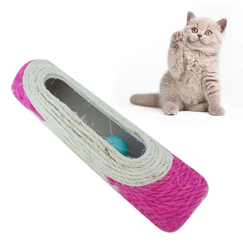 

Long Roller Cat Scratch Foot Protection Board Pet Toy Sisal Furniture Protection Cat Tree Climbing With Three Ball cat tower