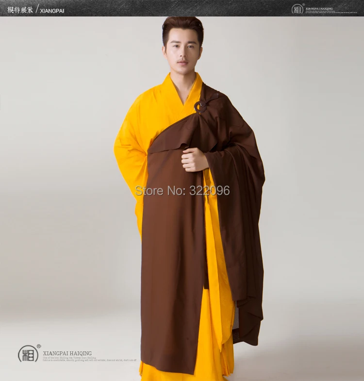 Буддистская одежда Bodhisattva костюм Манна льняная буддистская монашеские