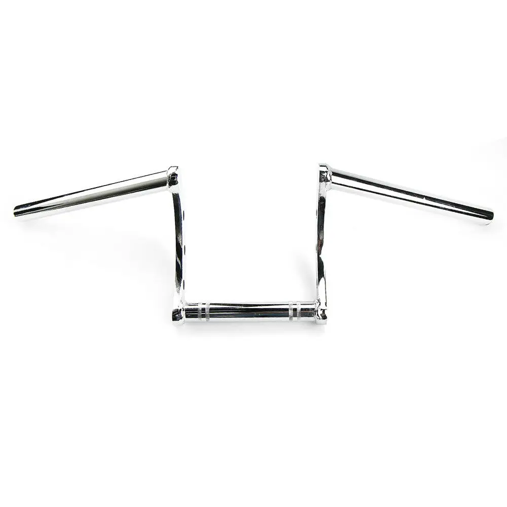 1 ''25 мм мотоцикл Drag Z-Bar откатный руль для Harley BMW Honda Yamaha Suzuki Kawasaki Chopper Bobber Touring на заказ - Цвет: chrome