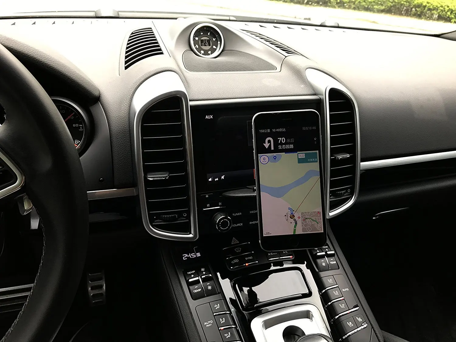 A.S 360 градусов магнитный автомобильный держатель для телефона с вентиляционным