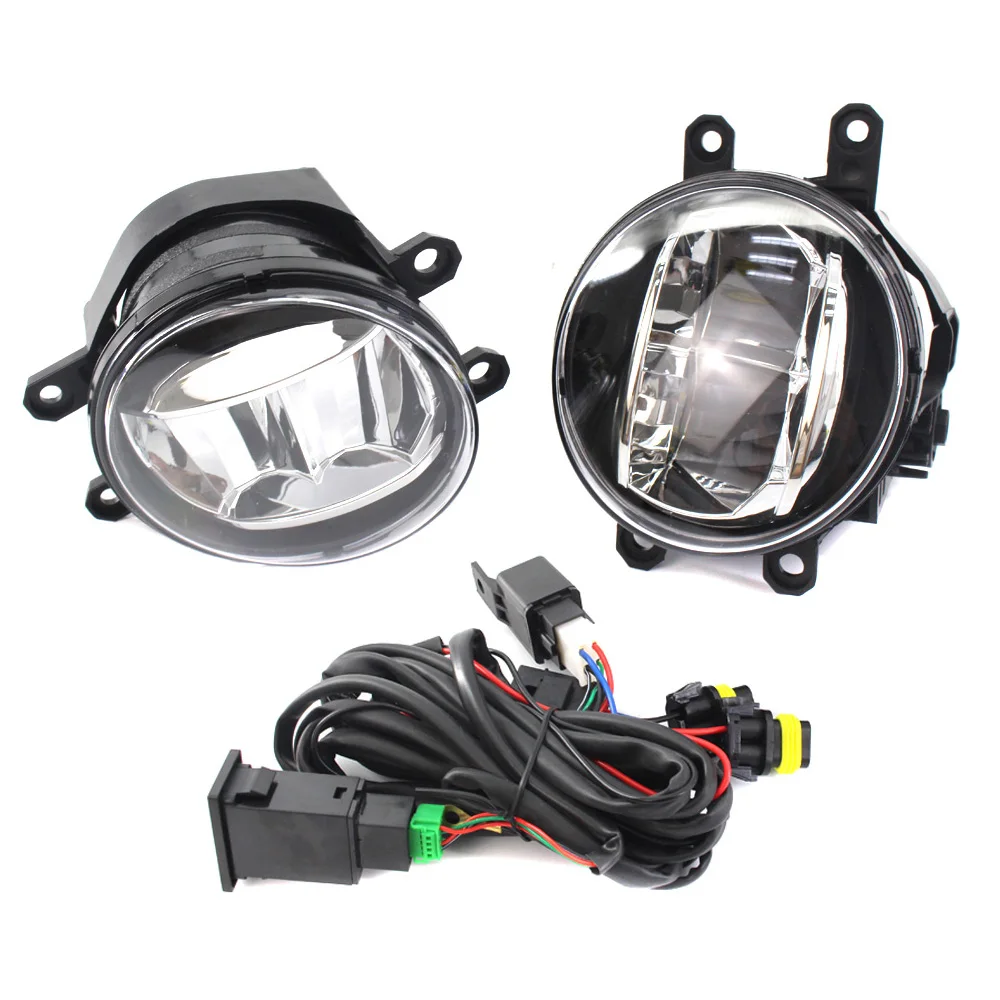 

1Pair Fog Light Lamp 81220 81210-48050 For Toyota Lexus Land Cruiser Prius Car Styling
