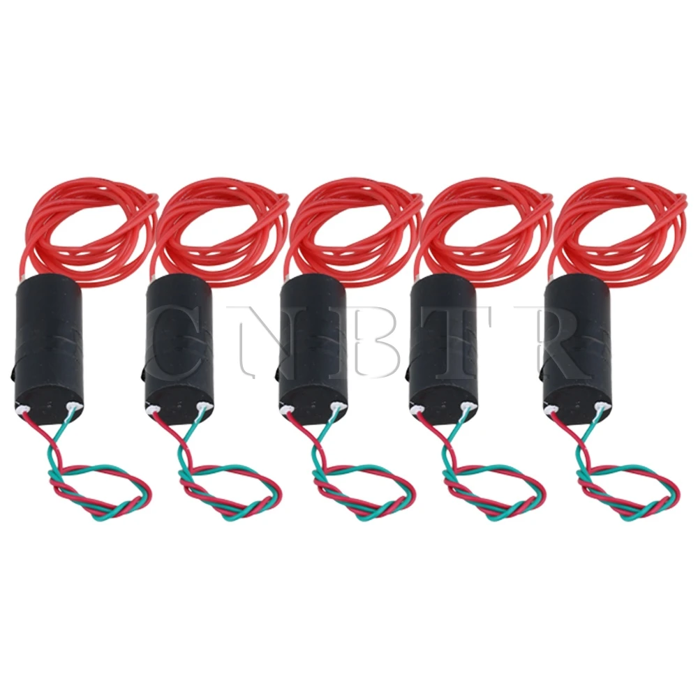 

CNBTR DC12V 500KV High Voltage Transformer Power Module High-voltage Generator Pack of 5