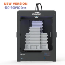 CreatBot Printer 3D DEPlus Dual Extruder 400*300*520 mm Large Build Size Metal Nozzle high quality 3d printer
