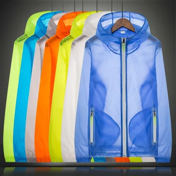 

Women Men Quick Dry Sun-Protective Cycling Jacket Anti-UV Outdoor Sports Clothing Camping Hiking Skin Jacket Fishing Coat XS-7XL