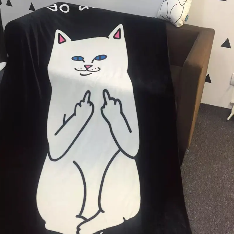 Preise Basis katze geometrische design von niedlichen bären bett decke nickerchen kinder vorhanden bettwäsche Mode und persönlichkeit Japanisch Englisch