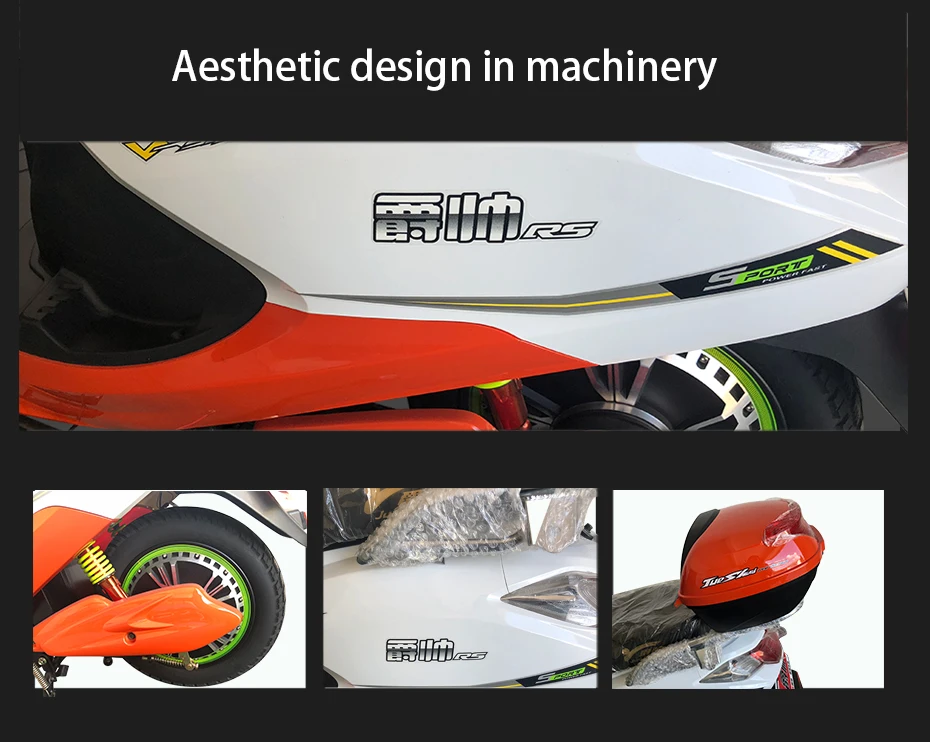 Top Electric Scooter Cheap Without Pedal Scooter With One Seat Hot Selling Electric Bicycle With Aluminum Alloy Frame 48V 3