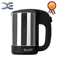 0.5L чайник для воды из нержавеющей стали ручной мгновенный нагрев Электрический чайник для воды Автоматическая защита от помех проводной чайник HG-7887