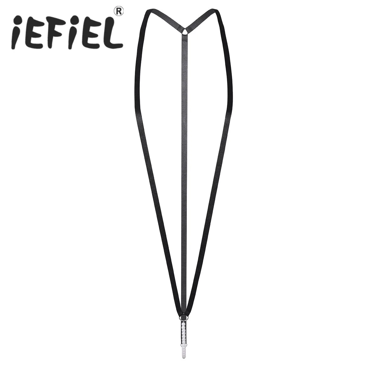 

Sexy Female Women Lingerie Thongs G-string Pearl Beads Massage Sling Shot G-String Lingerie Stretchy Y Back Thong Teddy Bodysuit