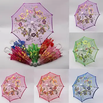 

Doll accessories Toys Mini Umbrella for 18 Inch American Dolls BJD Life Accessories Girls Toy Gift for Children