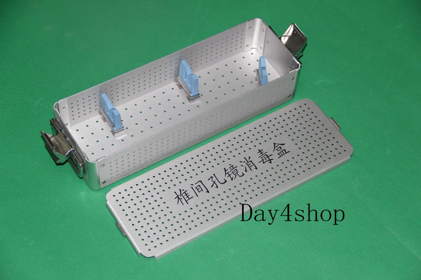 

1PCS NEW Aluminium Alloy sterilization tray case for Intervertebral endoscopy