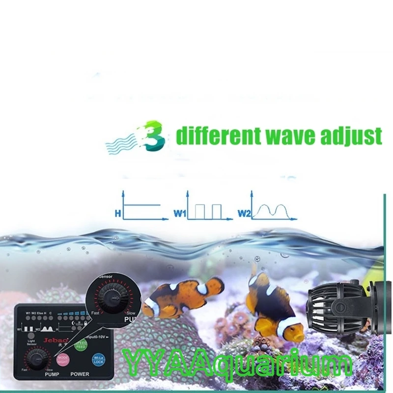 Генератор Wavemaker с умным контроллером Jebao SW насос крыльчаткой для морских рыбных